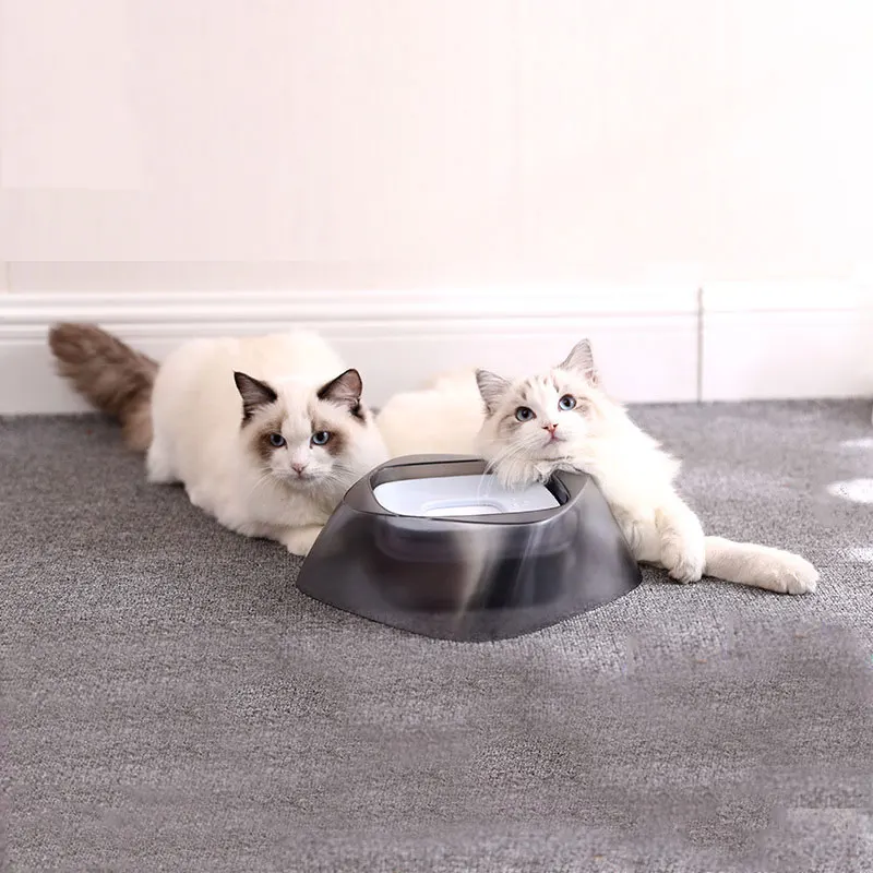 SMARTPET 1L анти разбрызгивание собака чаши плавающий не моча рот чаша собаки