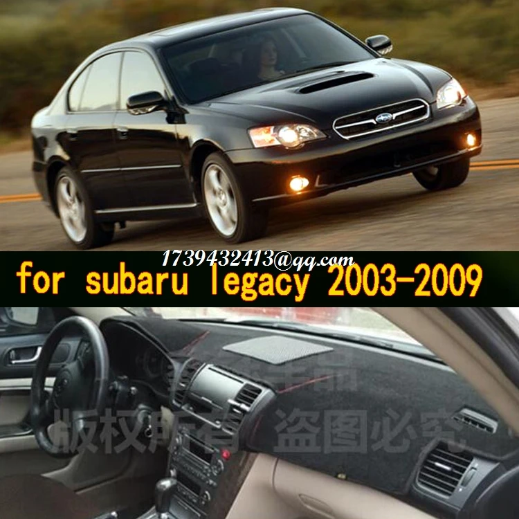 Автомобиль dashmats авто-Стайлинг Аксессуары приборной панели крышки для subaru legacy BL BP 2003 2004 2005 2006 2007 2008 2009