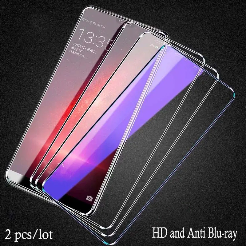 2 шт./лот полноэкранное закаленное стекло для huawei P20 Pro Анти Blu-Ray полное покрытие Защитная стеклянная пленка для huawei P20 P20 lite - Цвет: HD and Anti Blu 2pcs