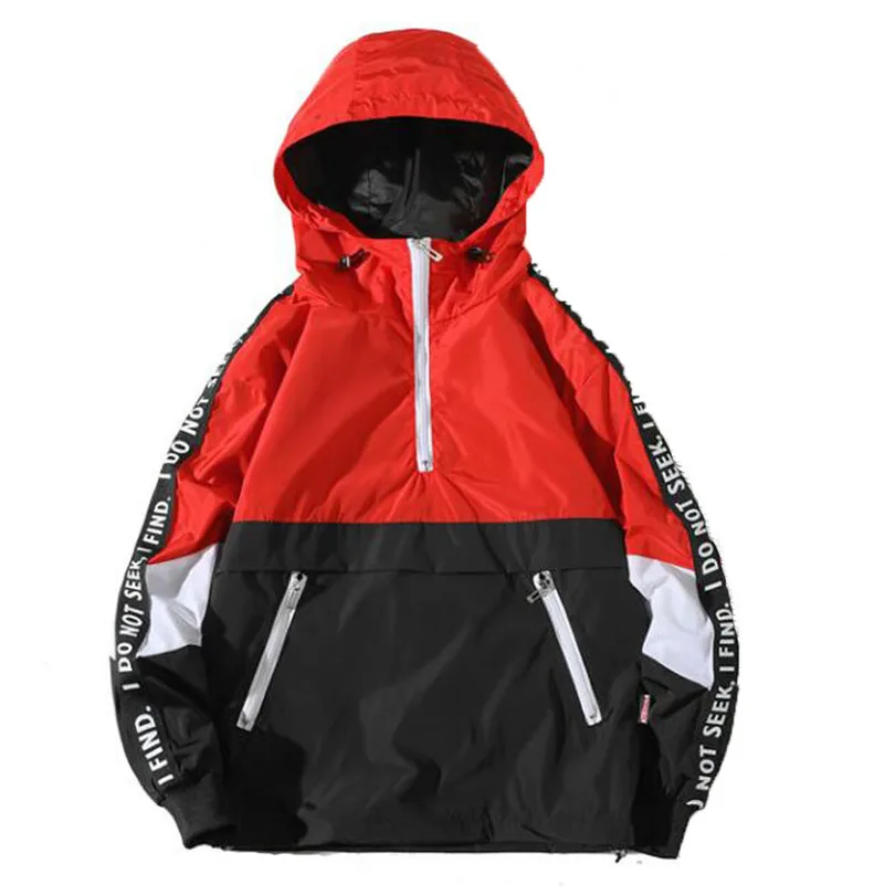 Winter Men Jacket Casual Coats Autumn Long Sleve Zipper Patchwork Hooded Sweatshirt CardiganTops Male Outwear #4M28 | Мужская одежда
