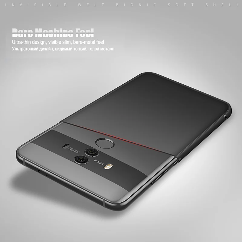 LuckGuard для Huawei Mate 10 Pro Чехол 8 9 20 чехлы телефонов задняя силиконовая Мягкая крышка