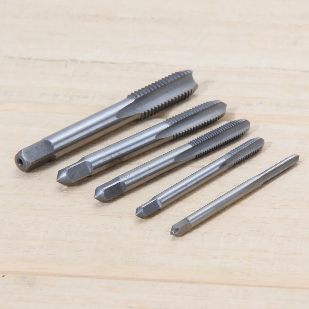 5 шт. набор метчиков M3 M4 M5 M6 M8 3 8 мм|m3 m4 m5|screw thread metric plugtaps set |