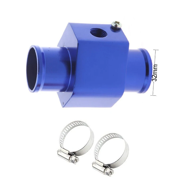 

38mm Water Temp Temperature Joint Pipe Sensor Gauge Radiator Hose Adapter