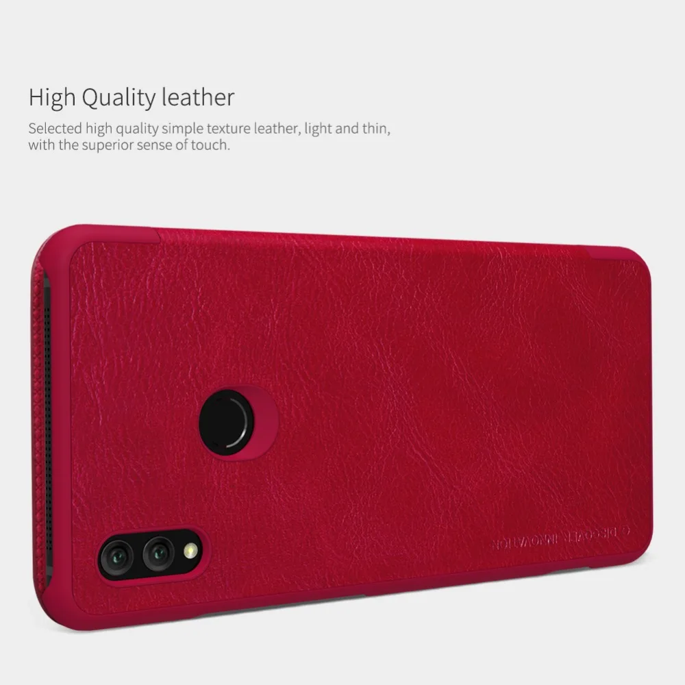 Чехол бумажник Nillkin для Huawei Honor Note 10 откидной телефона из искусственной кожи Note10