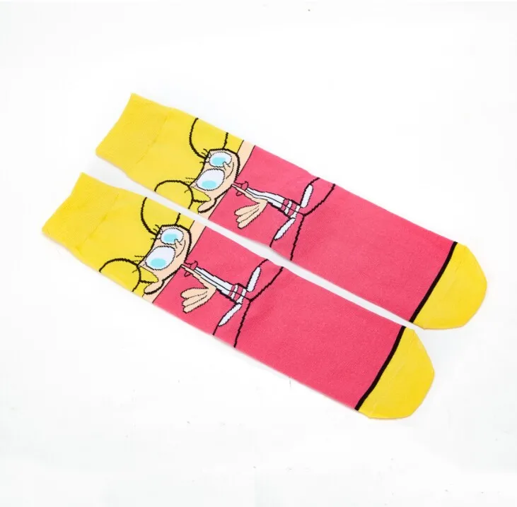 AA379 Корейский стиль calcetines Микки Мода Новинка милый мультфильм мышь Sox четыре сезона дикий забавные Женские носочки хлопок Sokke - Цвет: AA379