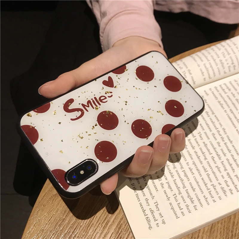 Soft Luxury Epoxy Phone Case For iPhone XS MAX XR X 8 7 6 6S Plus Cover Coque Fundas Capa Bag 2019 |