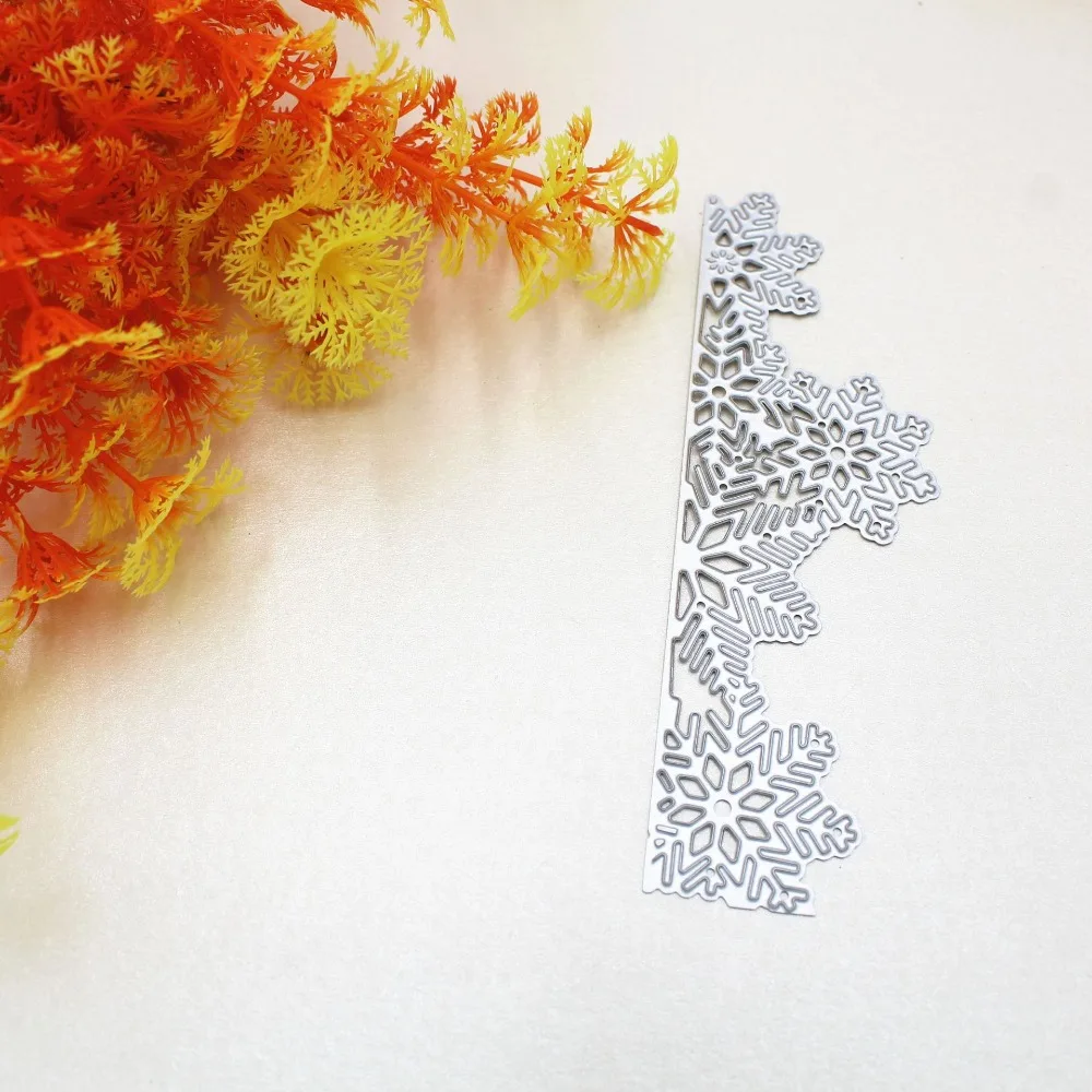 Kuke Metal Cutting Dies Christmas Snowflake Decoration Scrapbooking Album Paper Craft Home Decorative DIY Embossing | Дом и сад
