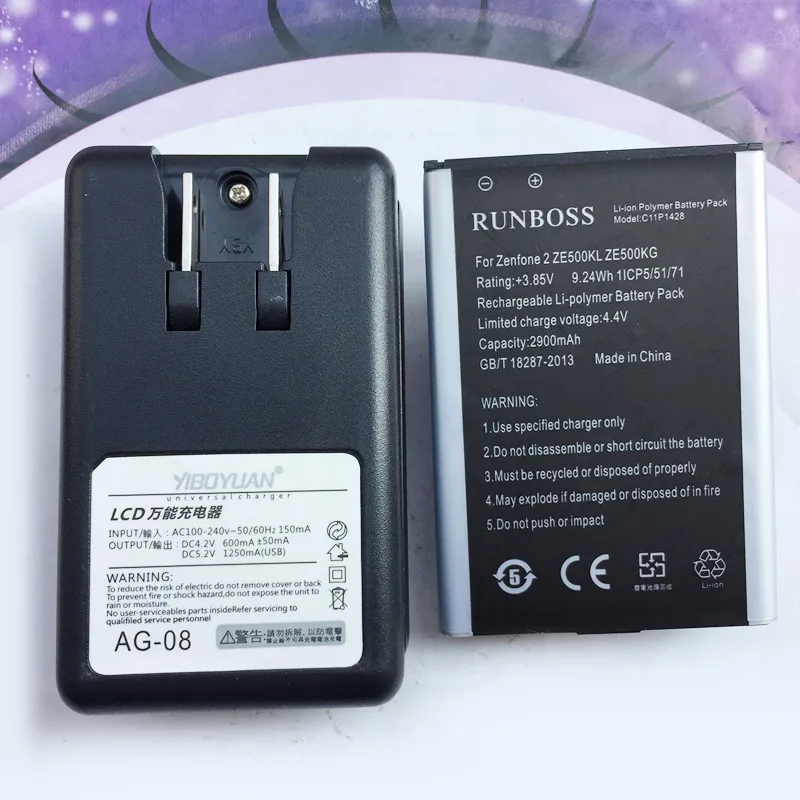 Новый аккумулятор 2900 мАч C11P1428 для Asus Zenfone 2 Zenfone2 Laser ZE500KG ZE500KL аккумуляторы сотовых
