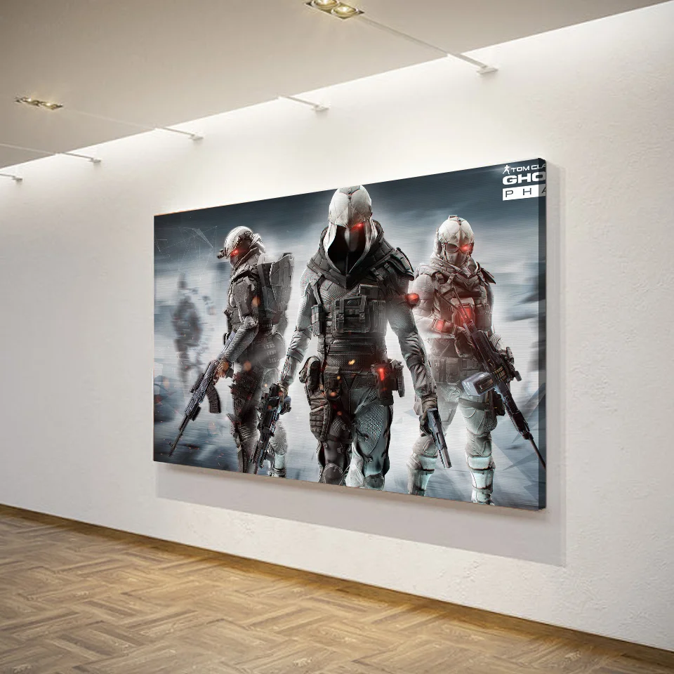 1 шт. Холст Искусство Картина игра том Кленси призрак Рекон HD печать домашний