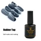 Гель-лак для ногтей fengshangmei, 15 мл, каучуковое верхнее покрытие, Базовое покрытие, Мягкий Гель-лак