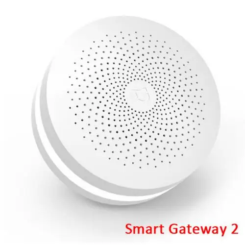 Only Smart Gateway 2 Xiaomi Mijia Honeywell детектор пожарной сигнализации звуковой визуальный датчик дыма удаленное приложение Mihome умный контроль безопасности монитор - Цвет: Only Smart Gateway 2