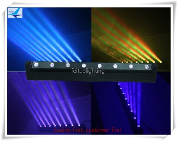 T (6 шт./лот) лучевая светодиодная Подвижная головка Sunstrip 8X10W RGBW 4 в 1 Светодиодная
