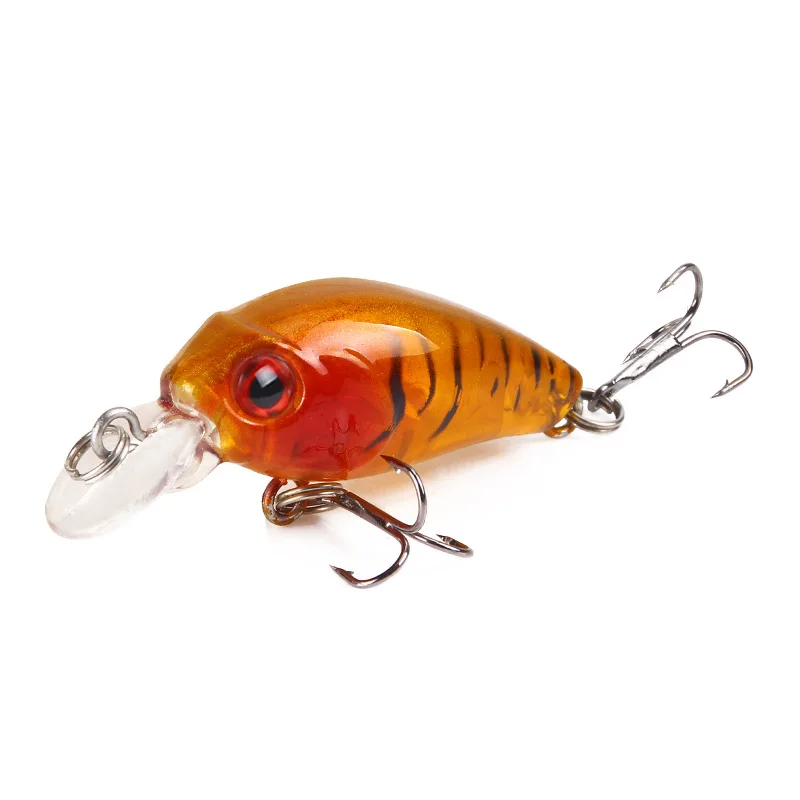I1 1 шт мини-Crankbait Приманка 4,5 см/5 см 4g жесткая искусственная приманка приманки плавающая наживка Minnow блесны искуственные паллет японские рыболовные снасти - Цвет: I1