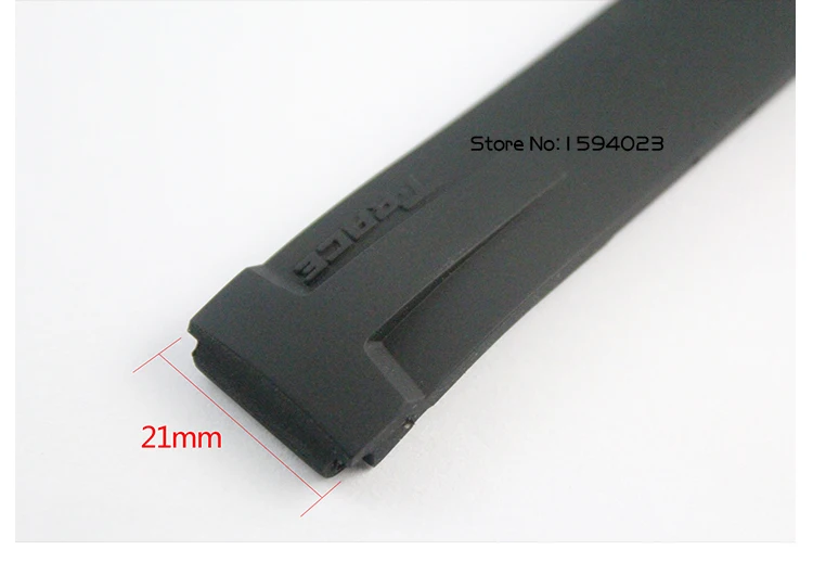 T-RRCE Expert черный силиконовый резиновый ремешок T048 ремешок для часов T048417A 21 мм