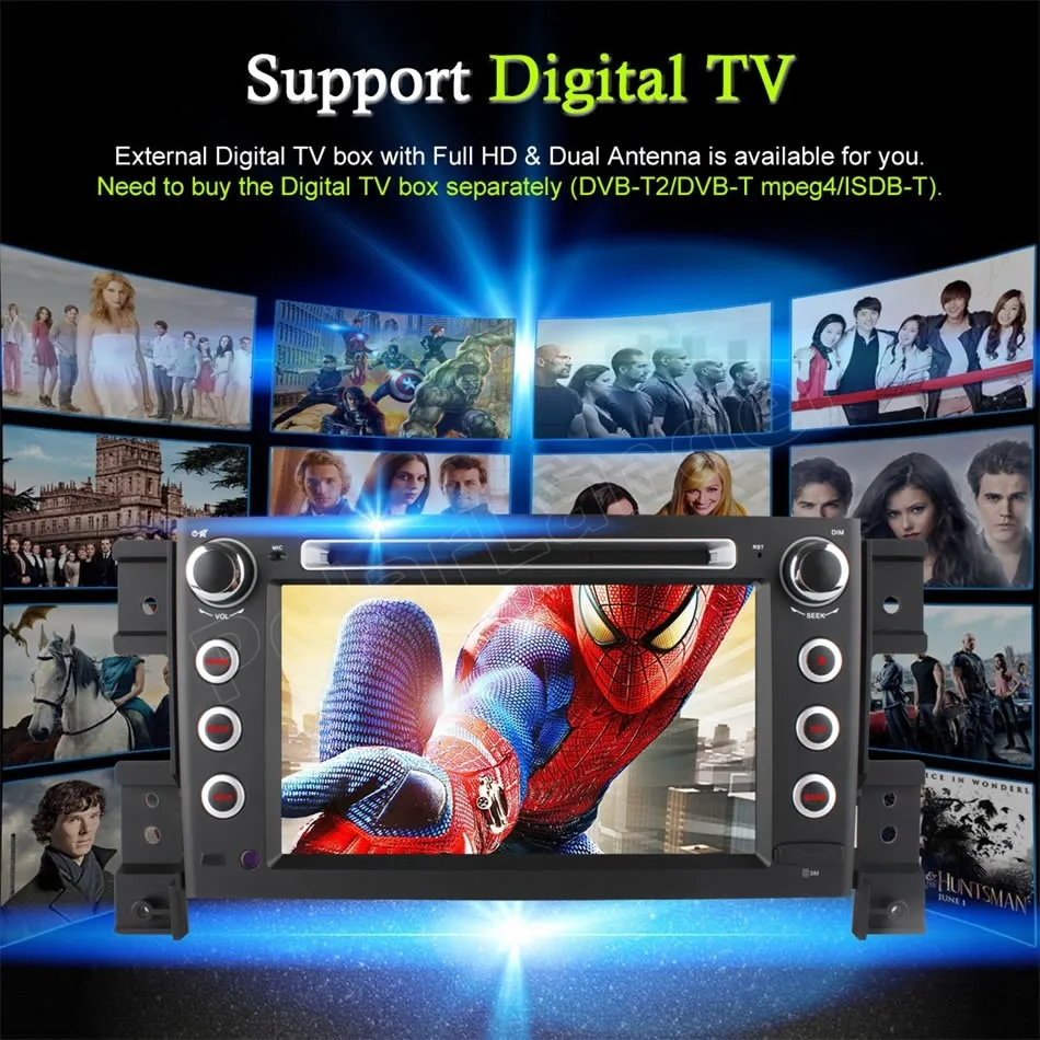 Для S/УЗУКИ G/RAND VI/ТАРА 2005-2015 Dvd-плеер Автомобиля Android 6.0 GPS Радио поддержка WI-FI камера