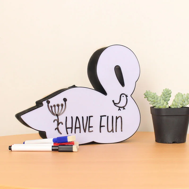 Украшение для комнаты DIY Светодиодная ручная световая коробка может кистью ручки