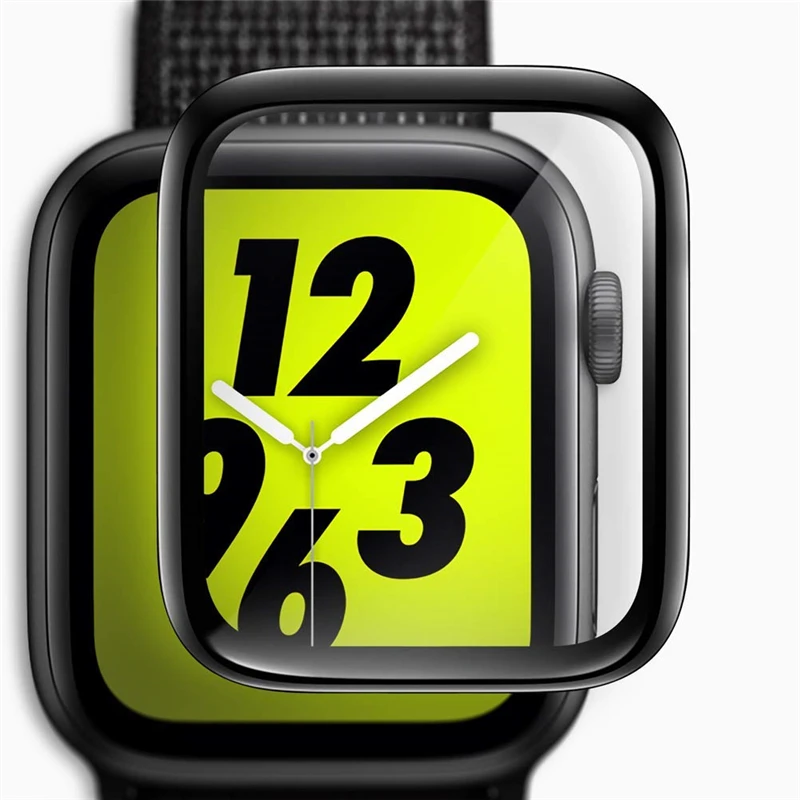 3D Полноэкранный протектор для Apple Watch Series 3 4 38 42 40 44 мм браслет для iwatch изогнутая Защитная пленка для I Watch