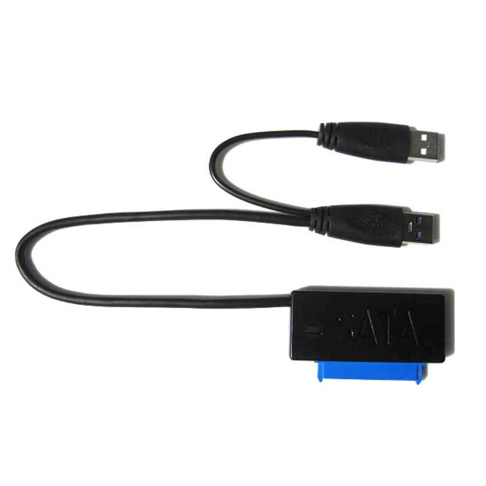 CHIPAL 5 Гбит/с USB 3 0 для 22Pin SATA кабель адаптер USB3.0 до 22 Pin конвертер с 2 Мощность