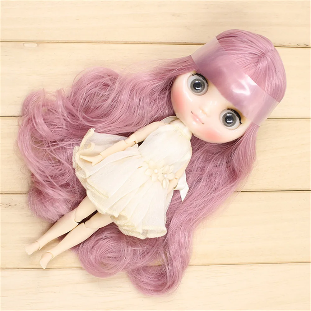 Кукла middie blyth 20 см, средняя кукла blyth joint, прозрачная кожа, подходит для самостоятельного макияжа лица, содержащая набор одежды для рук