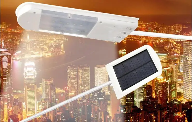 15LED Солнечный свет управления датчиком уличный светильник коридор двор Гараж