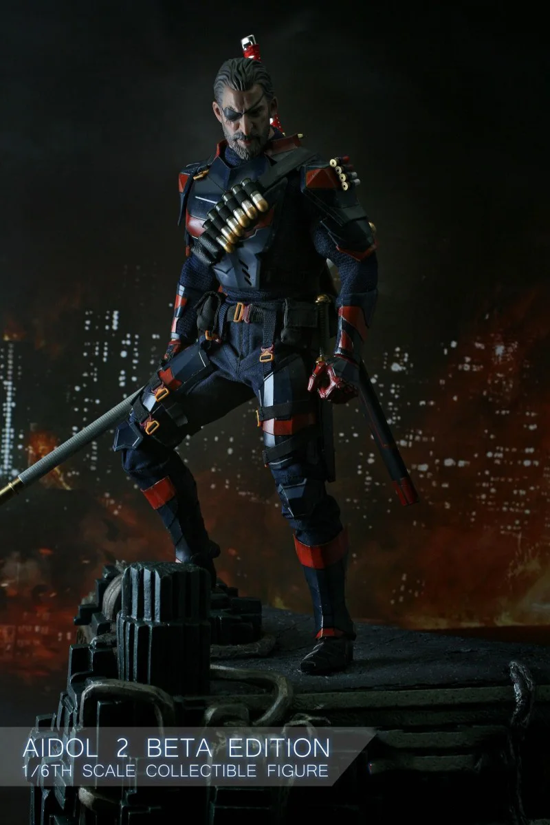 Коллекционная полноразмерная комиксная версия 1/6 базовая экшн фигурка Deathstroke AIDOL