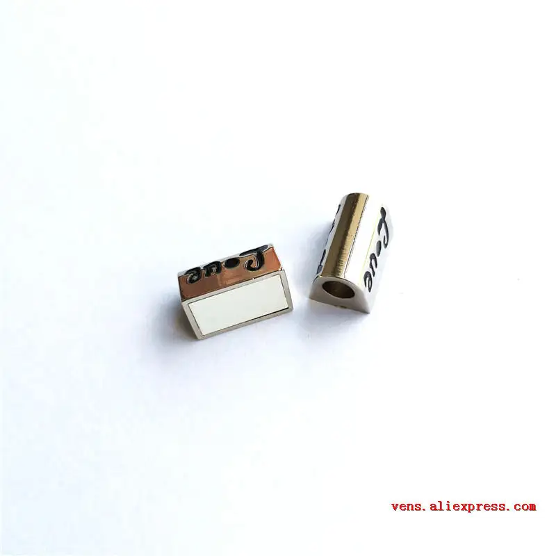 Rectangle shape Новые сублимационные пустые прямоугольные подвески в форме сердца для фото из бисера с металлическим отверстием 5 мм очаровательные расходные материалы для печати с горячей передачей 20 шт./лот - Окраска металла: Rectangle shape