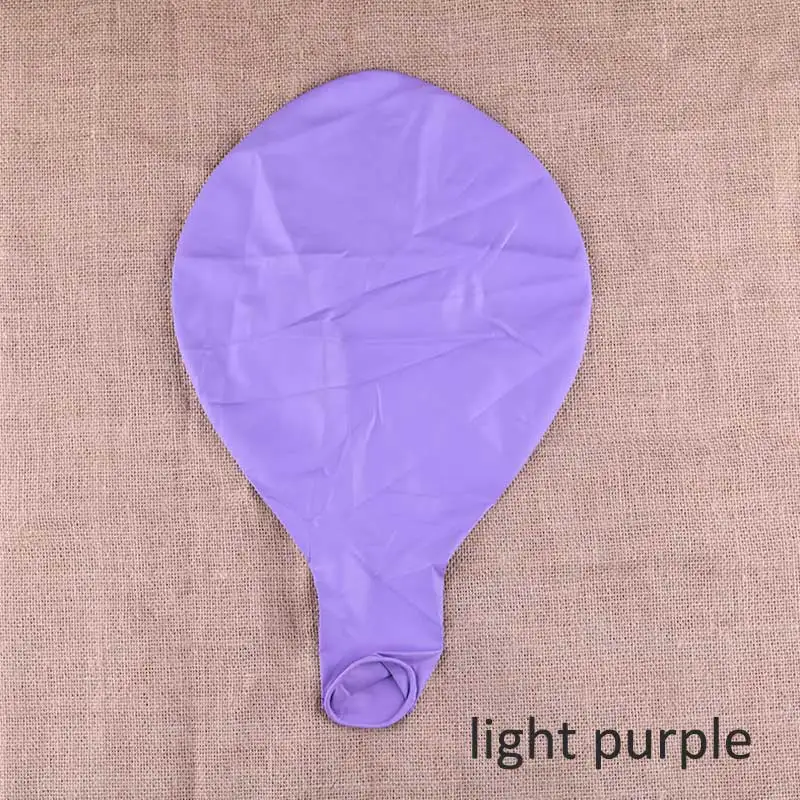 light purple 36 дюймов утолщаются огромный шар надувные шары вечерние Свадебные торжества круглый, из латекса детские игрушки Воздушные шары KTV деятельности Декор - Цвет: light purple