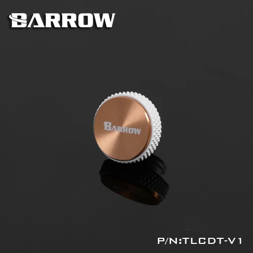 Barrow G1/4 ''Белый Черный Серебряный многоцветный CD шаблон композитный водяного