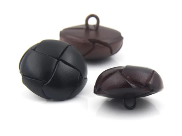 Одежда кожаная пряжка пальто кнопка женская одежда для костюма мужской костюм