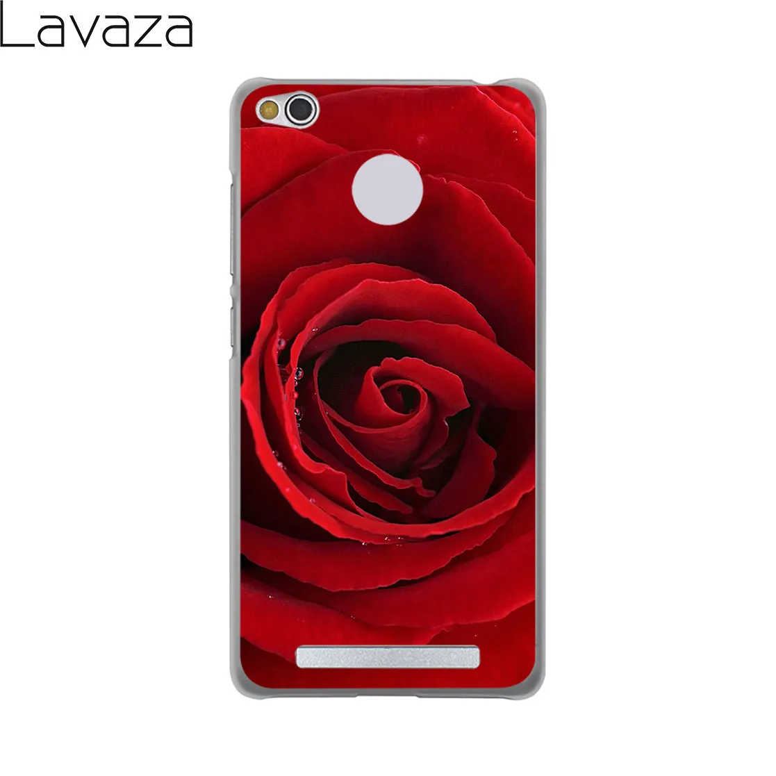 Твердый чехол для телефона Lavaza голубой красный розовый пион букет цветов Xiaomi Redmi