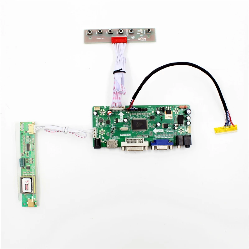 NT68676 универсальная плата ЖК контроллера VGA DVI Audio HDMI совместимая для 15 4 дюймового