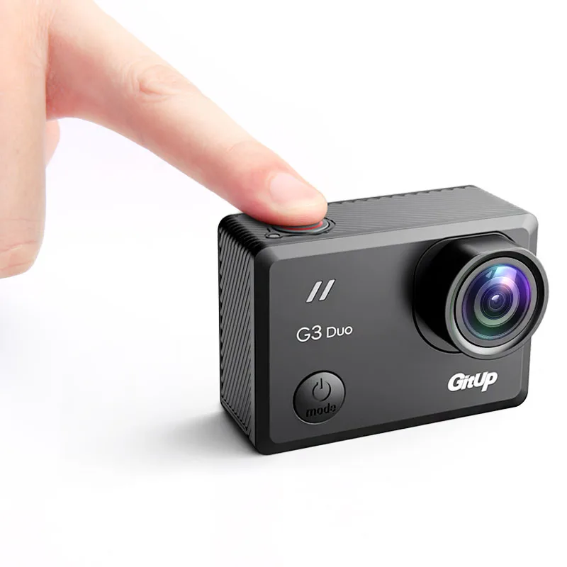 Экшн камера Gitup Git3 G3 Duo 2K HD Wi Fi сенсорный ЖК экран 2 0 дюйма угол 90