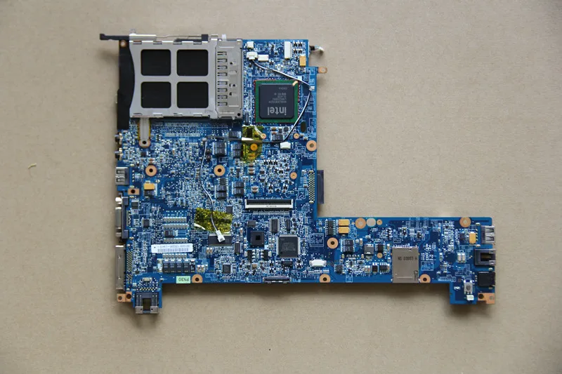 451720 001 для HP 2510P материнская плата ноутбука с U7600 CPU на борту DDR2 полностью