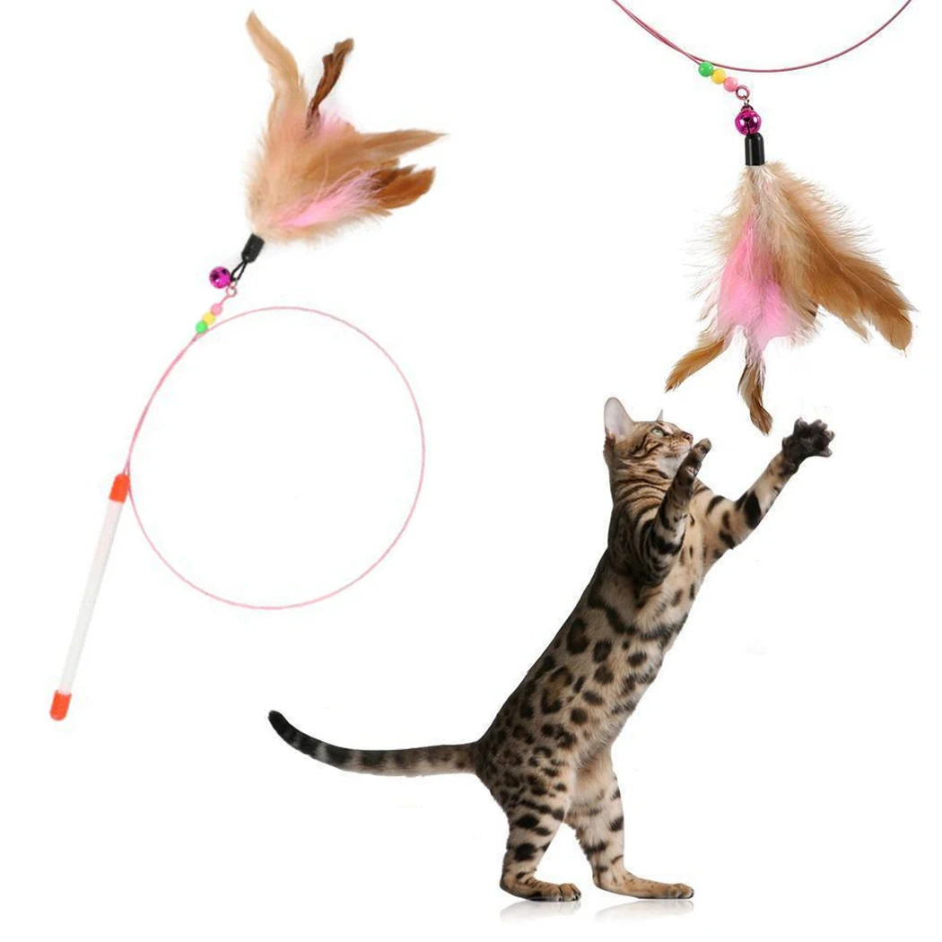 

19Pcs/Set Pet Kit Cat Teaser Cat Toy Funny Bell Ball Feather Mouse Shape Pet Kitten Cat Toys Interactive Play Supplies