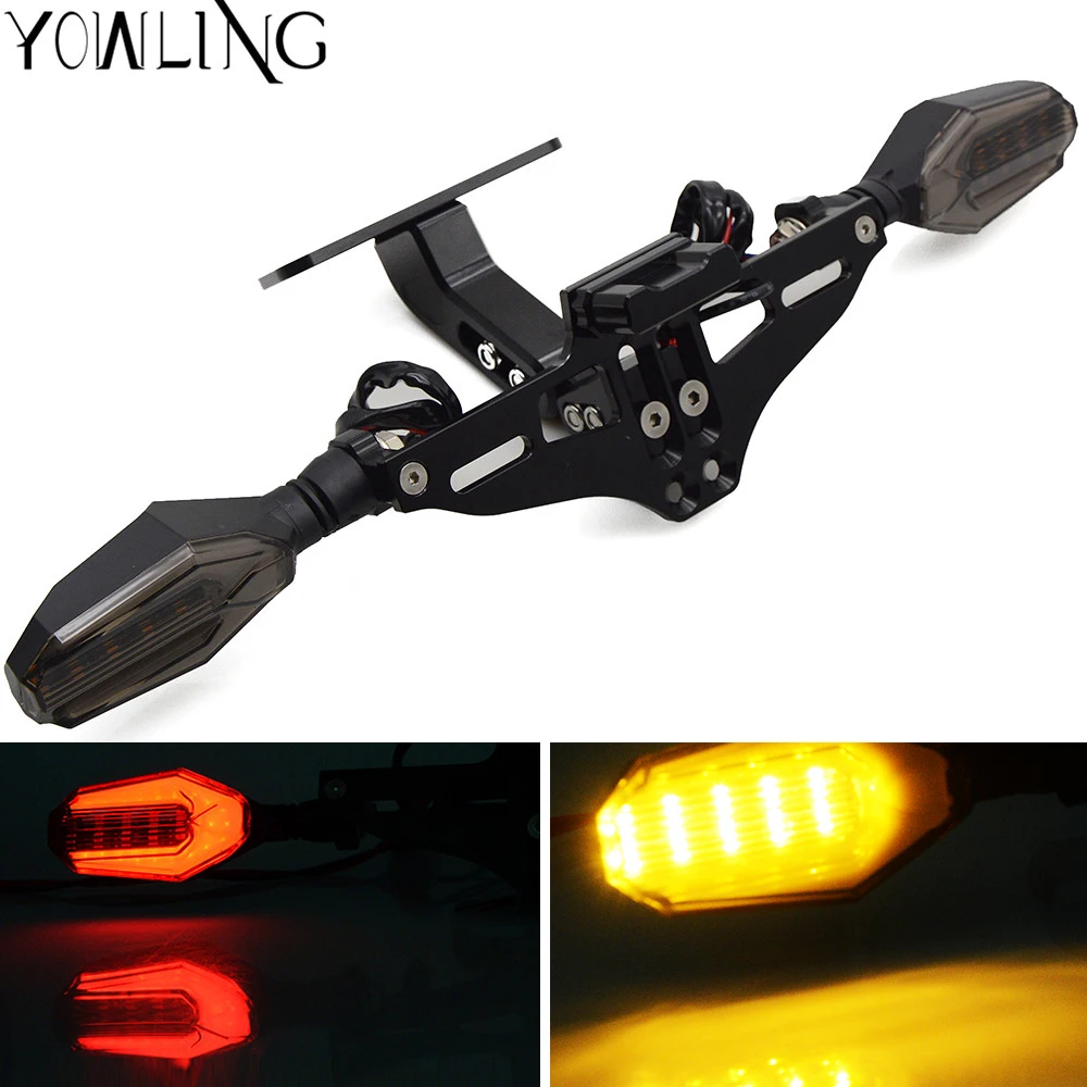 Кронштейн для номера мотоцикла Honda CBR300R CB300F CBR500R CB500F CB500X CBR250R MSX125 Grom|Накладки и