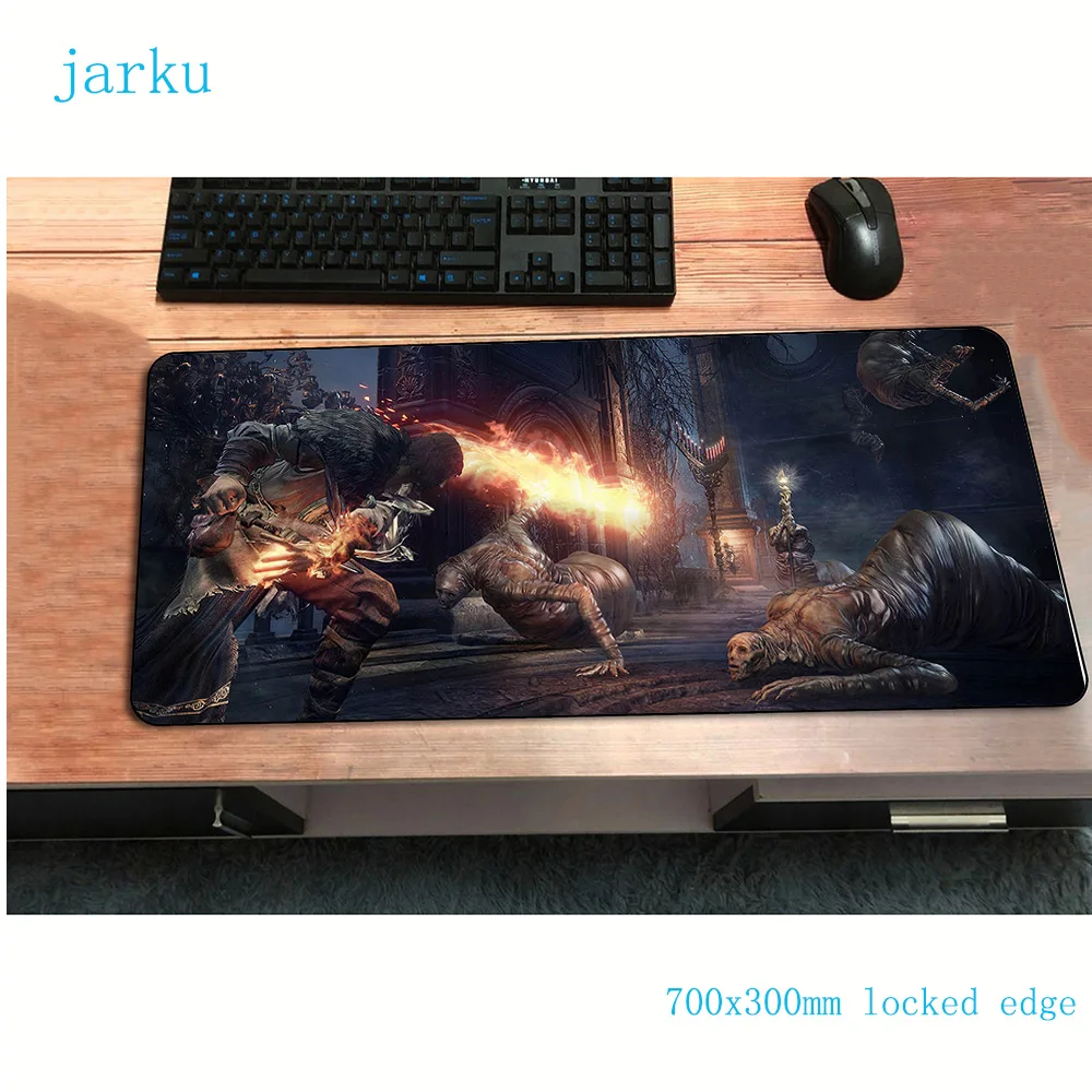 Игровой коврик для мыши Dark души 700x300 мм игровой с заблокированными краями