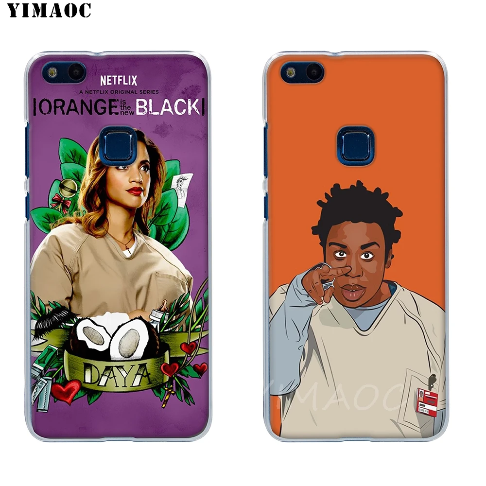 YIMAOC Orange-это новый черный мягкий чехол для Huawei P8 P9 P10 P20 P30 Lite Pro P smart 2019 из ТПУ |