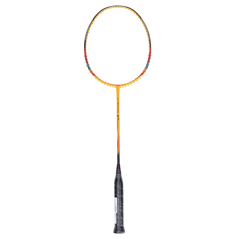 Новинка 2017 Li Ning ракетки для бадминтона U Sonic 67 гоночные из углеродного волокна с 1