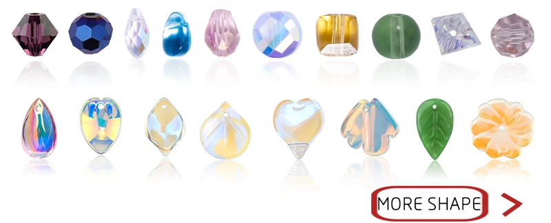 Купите 1 и получите 1 бесплатно 4 мм блестящие хрустальные бусины Bicone Beads стеклянные бусины Свободные разделительные бусины