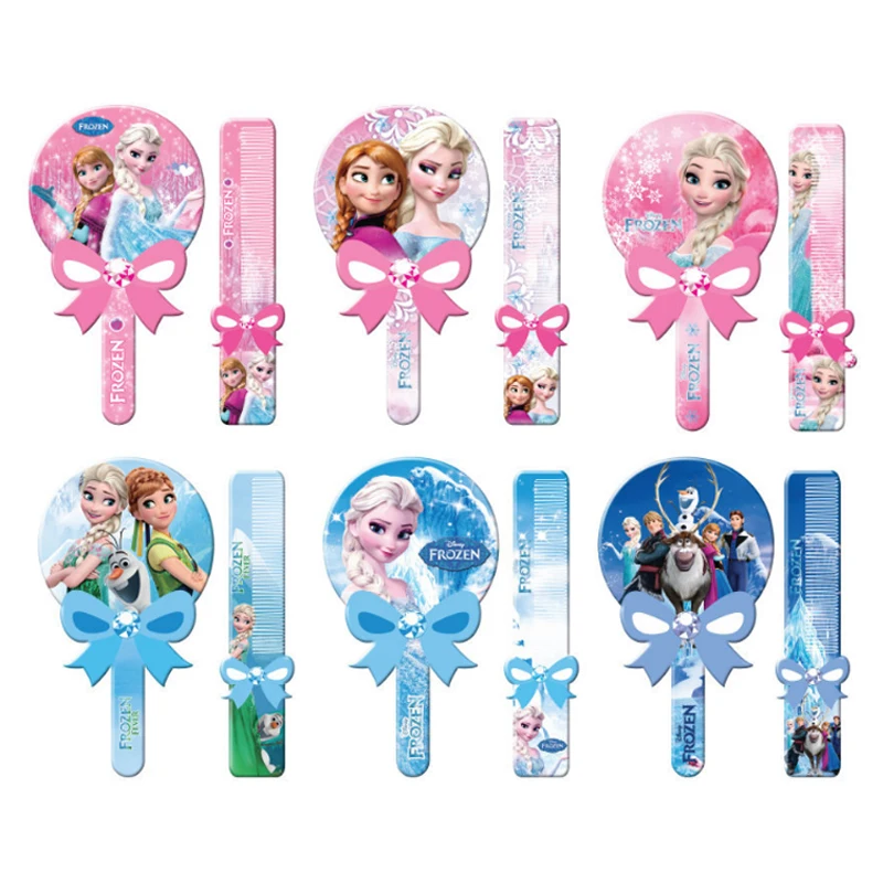 Disney Frozen ролевые игры Новая Расческа Зеркало Принцесса Анна Эльза