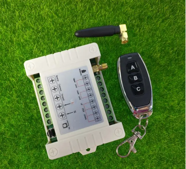 RF 433MHZ DC12V 24V 48V дверь гаража/дверь завальцовки/электрический занавес/затвор/Мотор