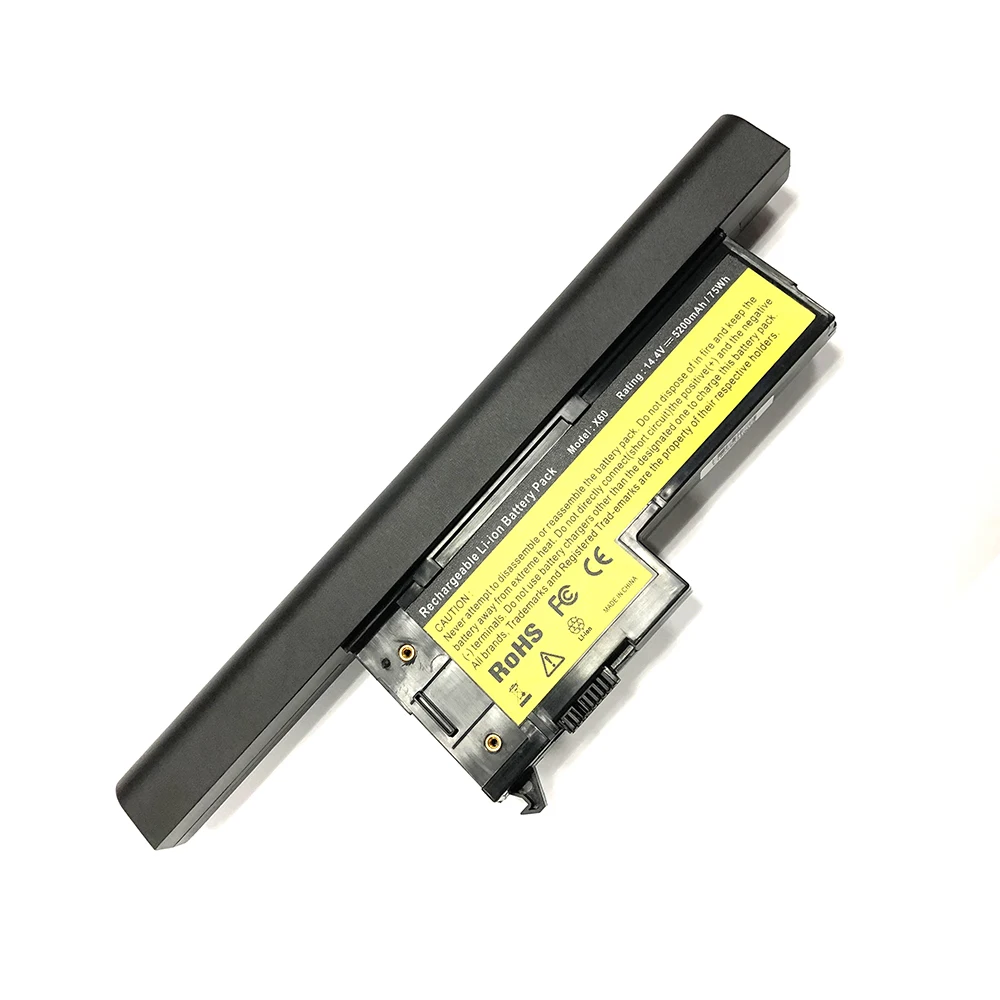 Аккумулятор для ноутбука LENOVO 5200 мАч ThinkPad X60 1702 2510 1709 X60s 2507 1704 40Y6999 40Y7001 40Y7003 ASM 92P1170