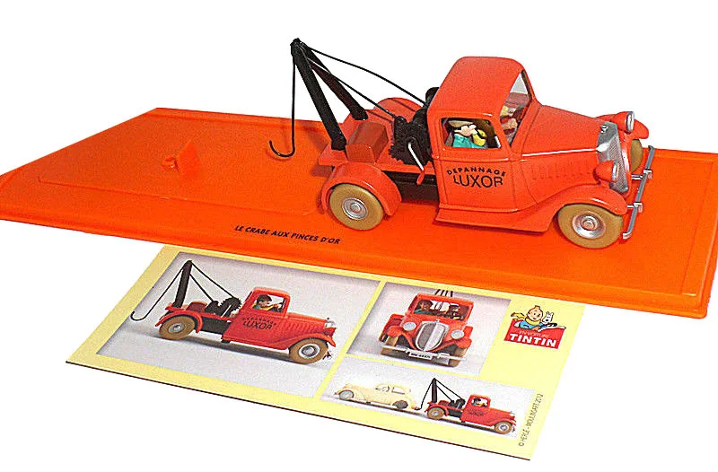 Новинка 1/43 специальная модель автомобиля из литого металла приключения Tintin