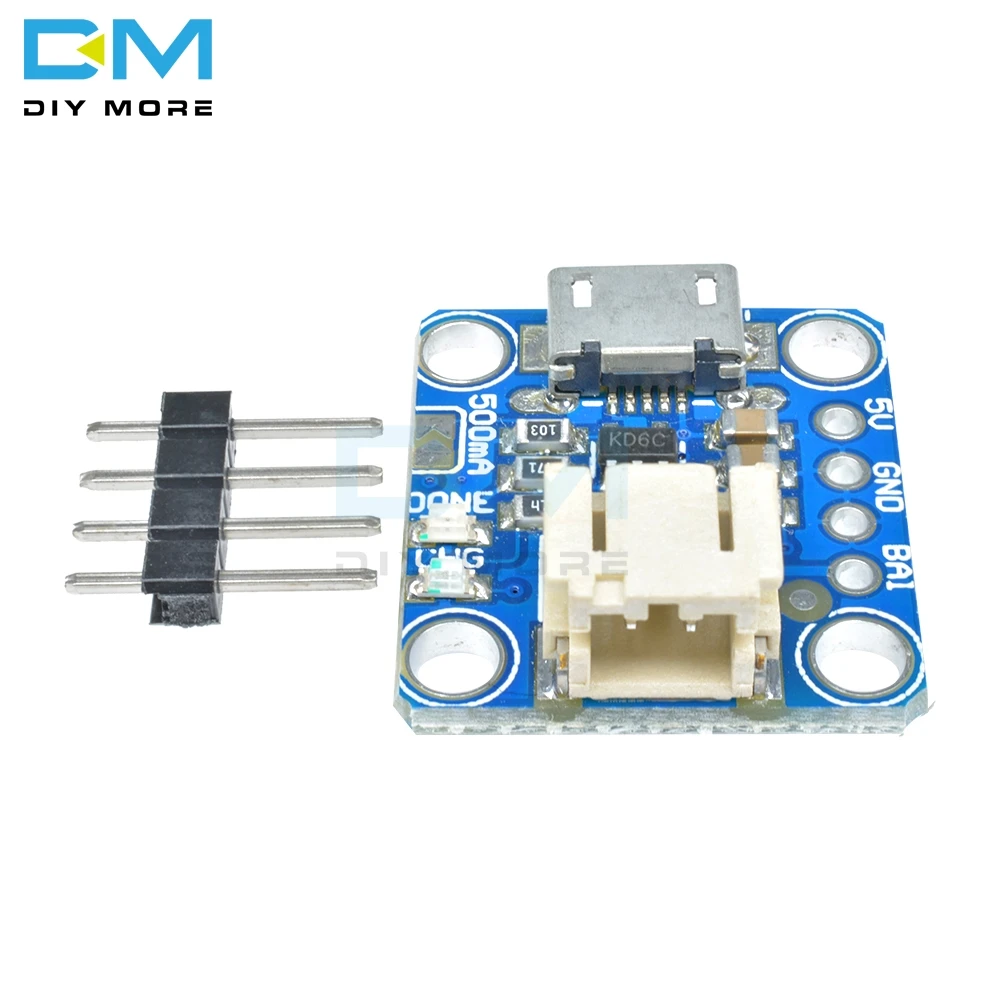 Micro Lipo B USB зарядное устройство плата для зарядки Модуль литий ионный LiIon LiPoLiIon v1