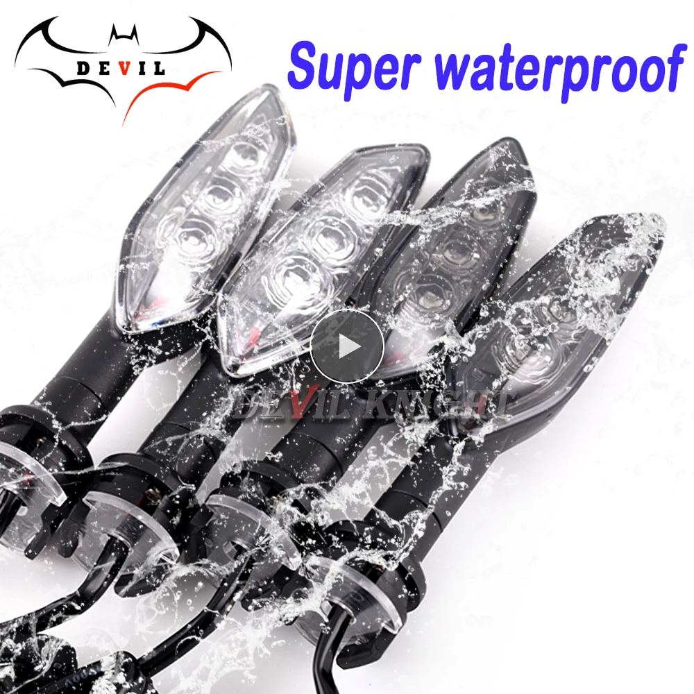 Задний светодиодный индикатор поворота для YAMAHA YZF R1 R1M R1S R6 T MAX 530/DX/SX YZFR1 M/S YZFR6