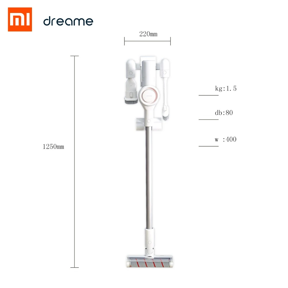 [Быстрая ] Xiaomi Mi Dreame V9 Циклон фильтрации пылесос ручной ковер пылесборник сильный всасывающий робот аспиратор