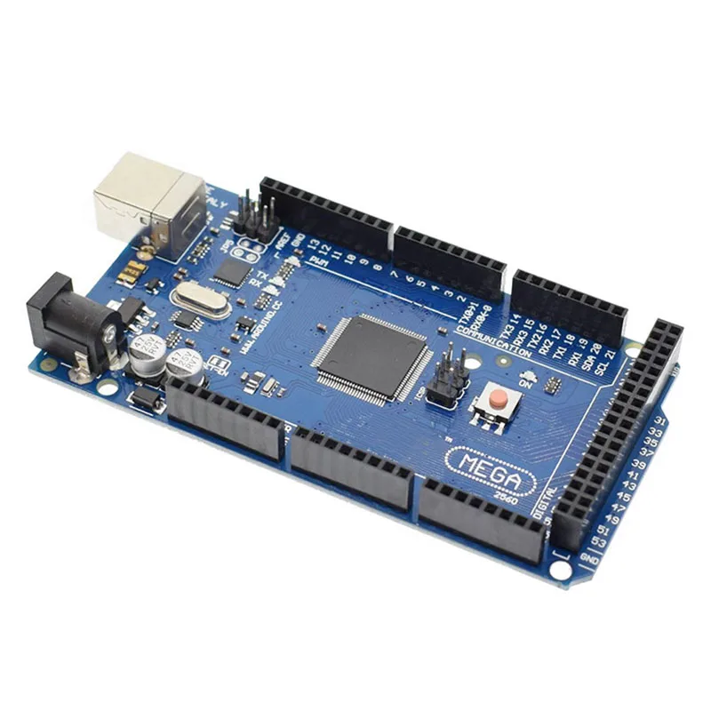 Плата Aokin Mega 2560 R3 с USB кабелем для Arduino UNO MEGA2560 MEGA ATmega2560 16AU CH340G AVR|Детали и аксессуары