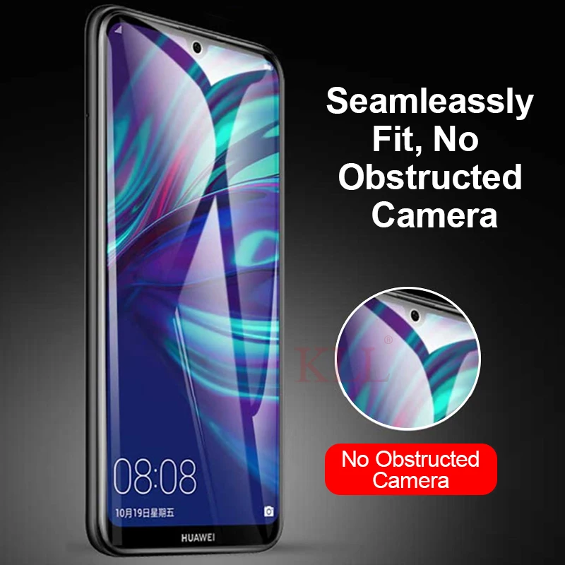 Закаленное стекло с полным покрытием для Huawei P Smart Plus 2019 P8 P9 P10 Lite Защитная пленка