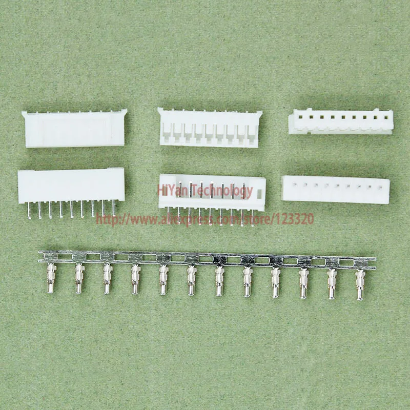 

(50sets/lot) PH2.0 9P 9Pin 180degrees PH Connector Pitch:2.0MM 9A 180 degree Pin Header + Terminal + Housing PH2.0-9P