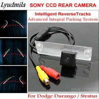 lyudmila car trajectory camera for dodge durango stratus reverse backup rear view camera with intelligent dynamic parking line
